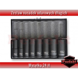 KLUCZE NASADOWE NASADKI UDAROWE 1/2 13-24mm 8szt 